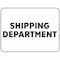 Electromark Shipping and Receiving Mon. - Fri( Write-on Area), 14 in W x 10 in H, Vinyl S1396V10 - alternate 3