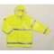 Tingley Flame Resistant Rain Jacket, PVC, Class 3 R, Green/Yellow, L J53122 - alternate 8