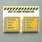 Brady Right to Know Center, Right-To-Know Information, Polypropylene/PVC Coated Steel, 29 in W, 20 in H RK418Y-E - alternate 1