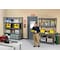 Tennsco Boltless Shelving Unit, 18"D x 36"W x 72"H, 5 Shelves, Carbon Steel RXHS-361872 MED GR - alternate 9