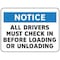 Electromark Notice Security Sign, 10 in Height, 14 in Width, Vinyl, English S1378V10 - alternate 1