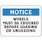 Electromark Notice Sign, 10 in Height, 14 in Width, Plastic, English S207P10 - alternate 1