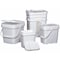 Zoro Select Plastic Pail, EZ Stor, 5 gal, White 3E538 - alternate 2