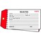 Electromark Inspection Tag, Cardstock, Rejected, PK100 T430F3 - alternate 2