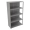 Tennsco Metal Shelving, 24"D x 48"W x 87"H, 5 Shelves, Carbon Steel QC5-4824AB - alternate 1
