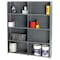 Tennsco Metal Shelving Unit, 24"D x 48"W x 87"H, 5 Shelves, Carbon Steel QC5-4824S - alternate 3
