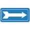 Electromark No Header, (Arrow Diagonal), 20 in W x 7 in H, Plastic S1428 - alternate 1