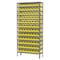 Akro-Mils Steel Bin Shelving, 12 in D x 79 in H x 36 in W, 13 Shelves, Yellow AS1279120Y - alternate 2
