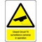 Electromark Security Sign, 24 in Height, 18 in Width, Plastic, English Y1779727 - alternate 2