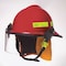 Cairns Fire Helmet, Fiberglass, Ratchet, White, Fits Hat Size 6-3/8 to 8-3/8 , Modern 660CFSW - alternate 5