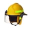 Cairns Fire Helmet, Fiberglass, Ratchet, Blue, Fits Hat Size 6-3/8 to 8-3/8 , Modern 660CFSC - alternate 3