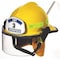 Cairns Fire Helmet, Fiberglass, Ratchet, Blue, Fits Hat Size 6-3/8 to 8-3/8 , Modern 660CFSC - alternate 7