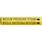 Brady Pipe Marker, Medium Pressure Steam, Yellow, 4095-C 4095-C - alternate 1