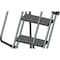 Ballymore 113 in H Steel Rolling Ladder, 8 Steps, 450 lb Load Capacity 083228P - alternate 2