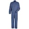 Vf Workwear CC14 Coverall, Cotton, 8.5 oz Fabric Weight, 31 1/2 in Inseam, Blue, 52 Regular CC14PB RG 52 - alternate 1