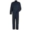 Vf Workwear CC14 Coverall, Cotton, 8.5 oz Fabric Weight, 33 1/2 in Inseam, Navy, 44 Long CC14NV LN 44 - alternate 1