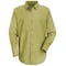 Vf Workwear Men's Long Sleeve Work Shirt, Cotton/Polyester, Button, Yes Pocket(s), Khaki, M SP14KK RG M - alternate 1