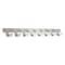 Glaro Coat Hook, 8 Hooks, 24 In W, Satin Aluminum 224SA - alternate 1