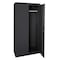 Sandusky Lee Wardrobe Storage Cabinet, 72 in H, 46 in W, 24 in D, Recessed Pull, Keyed, Black, 1 Shelves EAWR462472-09 - alternate 1