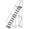 Ballymore 143 in H Steel Rolling Ladder, 11 Steps, 450 lb Load Capacity 113214P - alternate 6