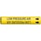 Brady Pipe Mrkr, Low Pressure Air, 2-1/2 to3-7/8 4090-C - alternate 1
