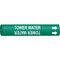 Brady Pipe Marker, Tower Water, Green, 4 to 6 In 4142-D - alternate 1