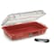 Pelican Micro Case, Red, 7-1/2"Hx5-1/16"Wx2-1/8"D 1040 - alternate 5