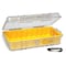 Pelican Micro Case, Yellow, 9.37 x 5.56 x 2.62 In 1060 - alternate 2