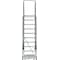 Ballymore 133 in H Steel Rolling Ladder, 10 Steps, 450 lb Load Capacity 103221P - alternate 8