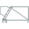 Ballymore Roll Work Platform, Steel, Single, 40 In.H SNR4-2448 - alternate 5