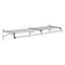 Glaro Coat Rack, 1 Shelf, 48 In W, Satin Aluminum 501-48SA - alternate 1