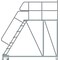 Ballymore Roll Work Platform, Steel, Single, 70 In.H SEP7-3660 - alternate 7