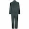 Vf Workwear CT10 Coverall, Cotton/Polyester, 7.25 oz Fabric Weight, 30 in Inseam, Gray, 48 Regular CT10CH RG 48 - alternate 2