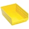 Quantum Storage Systems Shelf Storage Bin, Polypropylene, Yellow, 4 in H, 8 3/8 in W, 11 5/8 in L QSB107YL - alternate 5