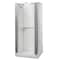Mustee Durastall Square Shower Stall, 32-5/8 in x 32-5/8 in Base, 75-3/8 in H, Thermoplastic, Center Drain 80 - alternate 1