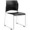 National Public Seating Stacking Chair, Vinyl, 30-3/4in H, Chrome 8710-11-10 - alternate 1