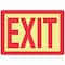 Electromark Fire Door Sign, Fiberglass, 14 in W, 10 in H, Fire Extinguisher, Red, Yellow 24184P - alternate 2