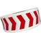 Zoro Select Barricade Tape, No Legend, Red/White, 3 in Wide x 1,000 ft Length, LDPE, 4 mil 3 X 1000'L-4 MIL - alternate 1