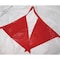 Zoro Select Pennants, Polyethylene, Red, 60 ft. PL-1 R - alternate 5