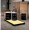 Zoro Select Spill Deck, 90 gal Spill Capacity, 8 Drums, 10,000 lb Load Capacity, Polyethylene 1688P - alternate 3