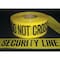 Zoro Select Barricade Tape, Security Line Do Not Cross, Yellow, 3 in Wide x 1,000 ft Length, Polyethylene LB28062 - alternate 2