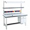 Pro-Line Bolted Workbenches, Laminate, 60" W, 30" to 36" Height, 5000 lb., Straight HD603030PL-A31 - alternate 3