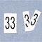 Electromark Number Label, 3, 2 In. H, PK50 Y618777 - alternate 1
