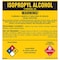 Brady ISOPROPYL ALCOHOL, ISOPROPYL ALCOHOL, 5 in W x 5 in H 26119LS - alternate 1
