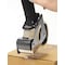 Safety Soft Touch Tape Dispenser, 5 in Tape Core Dia, Pistol, Foam, Plastic, Rubber, Steel, Black, Silver D4140ABF - alternate 1