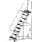 Ballymore 123 in H Steel Rolling Ladder, 9 Steps, 450 lb Load Capacity 093214GSU - alternate 8