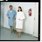 Lab Safety Supply Lab Coat, Polyester/Cotton, 3 Pockets, Buttons 8AL36 - alternate 3