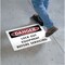 Electromark Danger Sign, 18 in Height, 24 in Width, Vinyl S103F - alternate 1