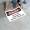 Electromark Danger Sign, 18 in Height, 24 in Width, Vinyl S103F - alternate 2