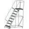 Ballymore 113 in H Steel Rolling Ladder, 8 Steps, 450 lb Load Capacity 083228XSU - alternate 9